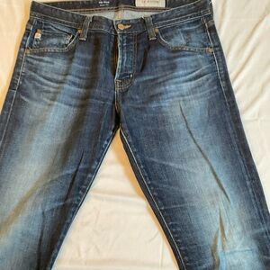 7 For All Mankind Medium Blue Relaxed Jeans